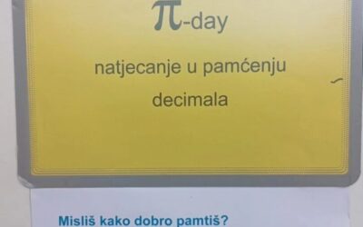 π (pi)DAN π (Ludolfov broj ili Arhimedova konstanta)